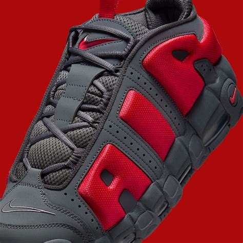 Nike Air More Uptempo Low "Dark Grey/Light Crimson" FZ3055-002 ...