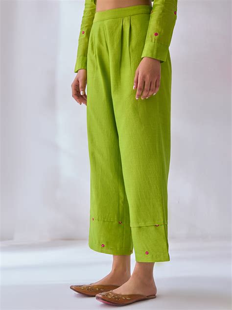 Mirror Work Straight Trouser