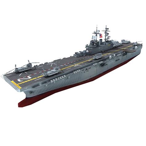 Buy X-Toy Assault Ship Puzzle Plastic Model Kits, 1/700 Scale USS Essex ...