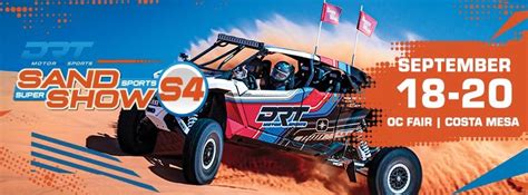 2026 DRT Motorsports Sand Sports Super Show, 88 fair drive, Costa Mesa ...