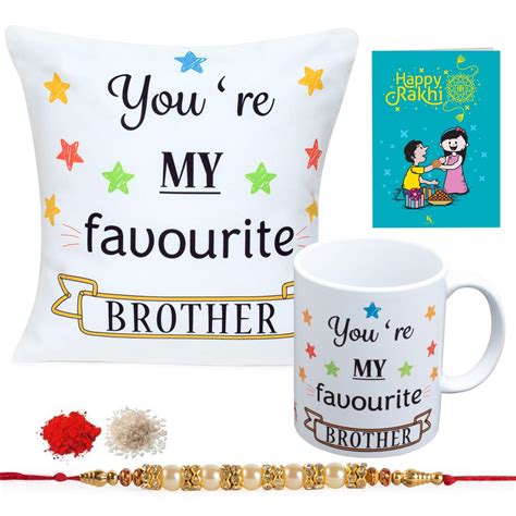 Buy Kaameri Bazaar Rakhi Gift for Brother, You are My Favourite Brother ...