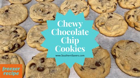 Chewy Chocolate Chip Cookies (Freezer Recipe!) :: Southern Savers