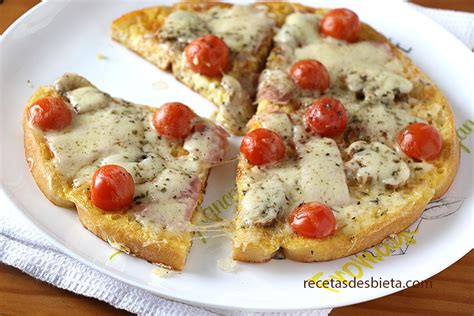 NO ES PIZZA: delicioso desayuno en 10 minutos - Recetas de Esbieta