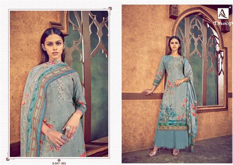 Alok Presents Dhoop Designer Dress Material Collection