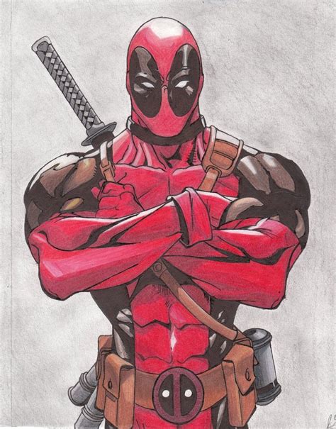 Image result for Deadpool Speed Drawing