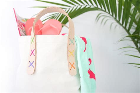 Image result for Canvas Leather Tote Pattern Tutorial