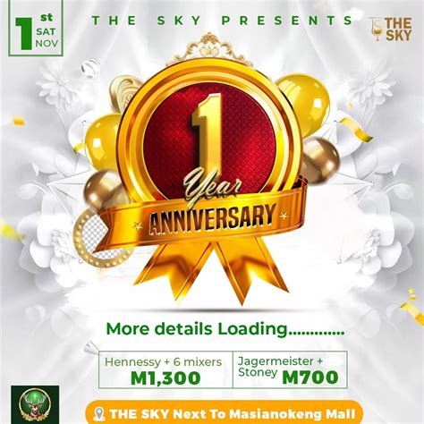 1 year anniversary , Main South next to Masianokeng Lifestyle, Maseru ...