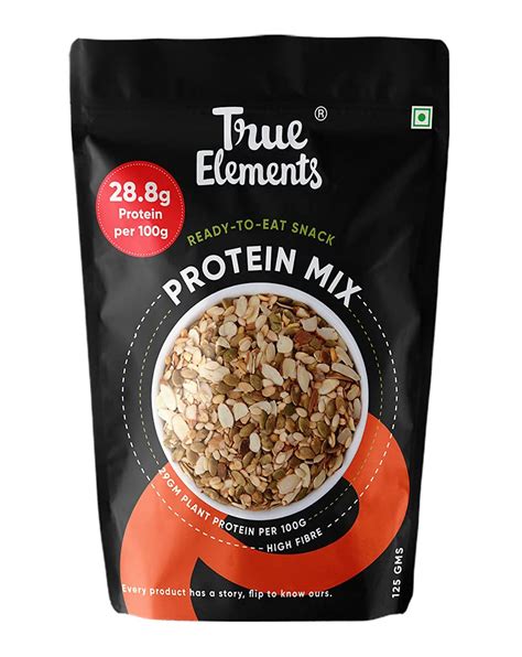 True Elements Protein Mix Seeds 125g - Pumpkin Seeds, Watermelon Seeds ...