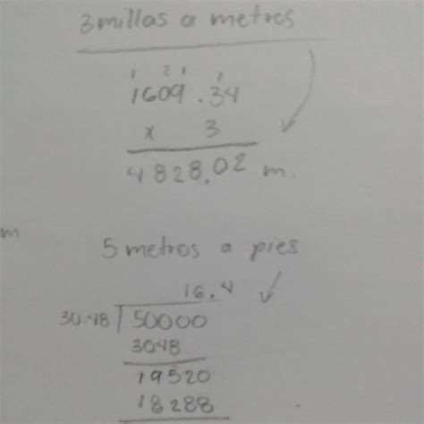 2.Resolver los siguientes ejercicios:a.5 millas a: pies, pulgadas y cm ...