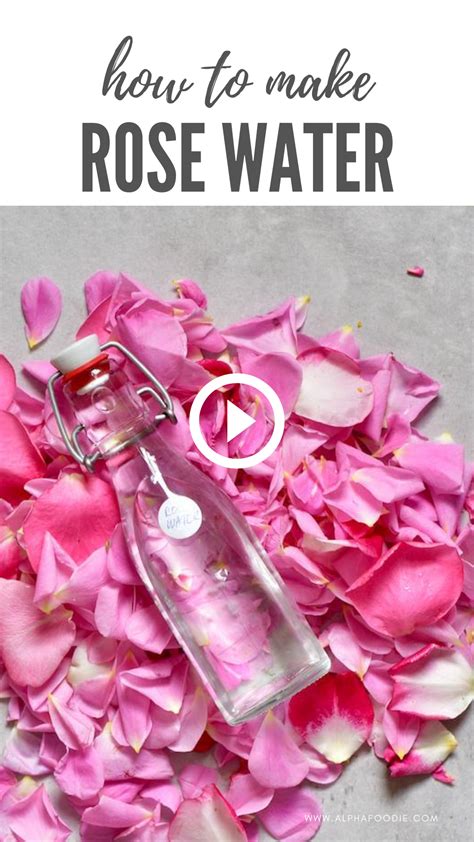 2 ingredient organic diy rose water – Artofit