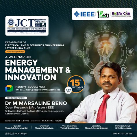 Webinar on the topic Energy management and Innovation on 15.09.2023 ...
