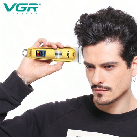 VGR VGR Hair Clipper Aparador de pelos portátil sem fio Aparador de ...