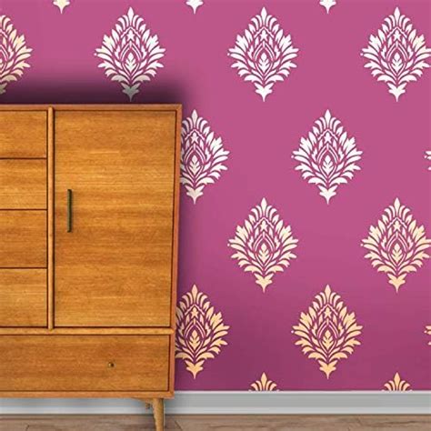 DESIGN IN Traditional Stencil Art For Wall Painting And Wall Makeover ...