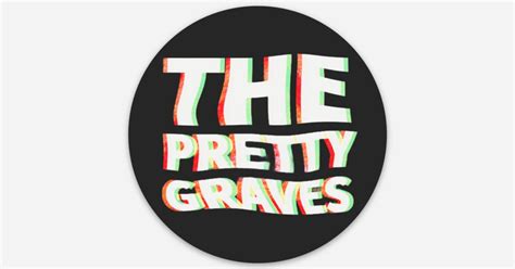 Circle Sticker by The Pretty Graves | Round stickers | Sticker Mule India