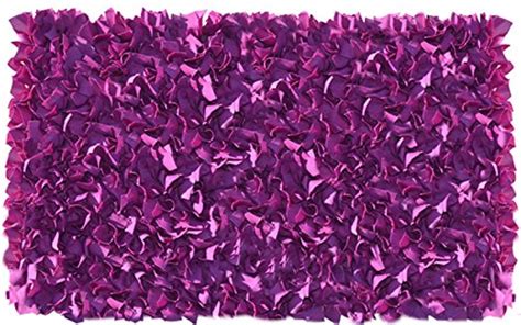 The Rug Market Shaggy Raggy Plum Area Rug Size 4.7 by 7.7 ft. : Amazon ...