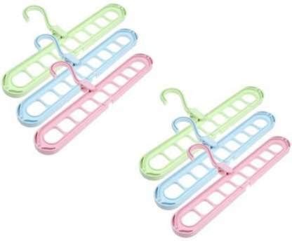 Radha Wardrobe Space Saver Folding Hangers/Hangers for Clothes Wardrobe ...