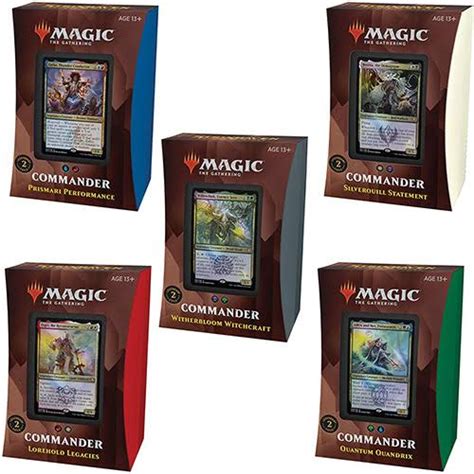 Magic the Gathering: Commander 2021 Preconstructed Decks – Undercity Games
