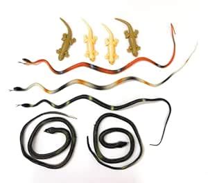 Buy TD Creations Children's Fake Snakes and Lizard (Chipkali) Prank Toy ...