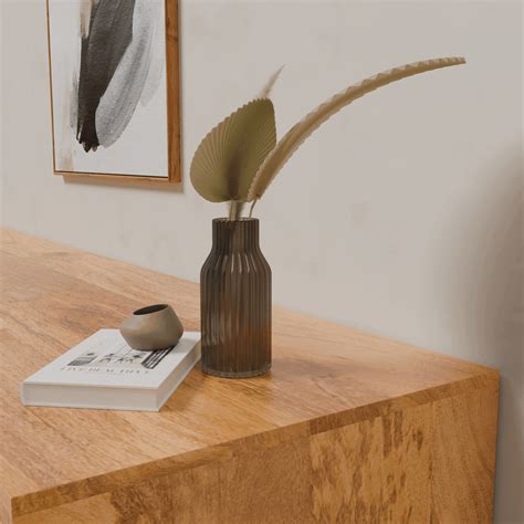 Solid Wood Console Table with Drawer – DIMARVA