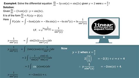 Image result for Solve Linear Differential Equations