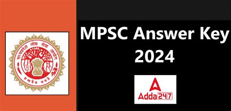 MPSC Answer Key 2024, Paper 1 and 2 Download PDF