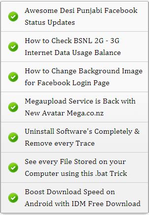Awesome CSS Styled Popular Post Widget for Blogger Blogs