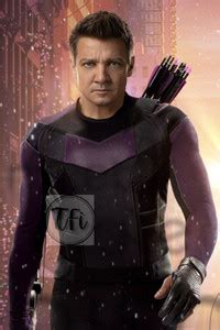 Superhero Hawkeye Poster, Unframed, With Double Sided Tape Paper Print ...