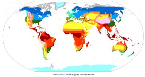 Koppen’s , Thornwaite’s and Trewar Tha’s Classification of World’s ...