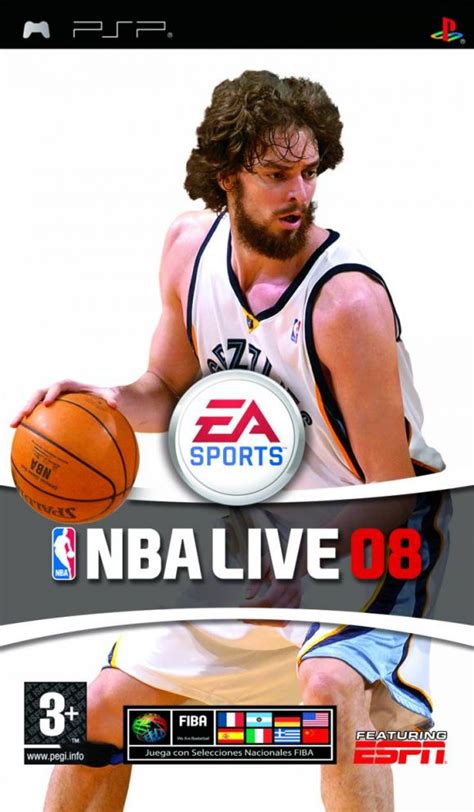 NBA Live 08 para PSP - 3DJuegos