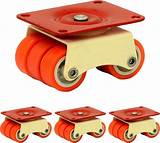 Heavy-Duty Trolley Wheels for Office & Home Use - Flipkart