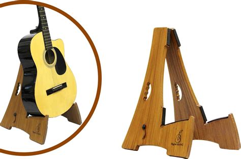 H-its Kabel VERTICAL 1 GUITAR STAND - Folding Vertical Metal Stand for ...