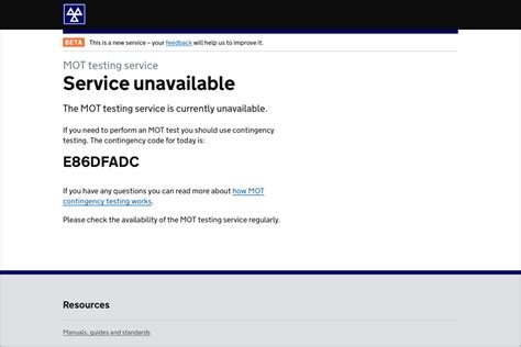 Image result for Mot Contingency Test Form