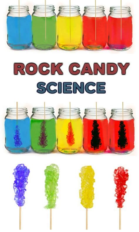 Science Experiments at Home Rock Candy 的图像结果