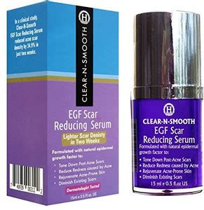 Clear N Smooth Egf Scar Reducing Serum: Acne Scar Removal & Acne Spot ...