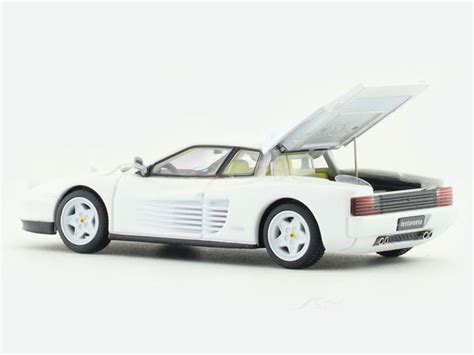 Ferrari Testarossa white 1:64 XF Model diecast scale model car ...