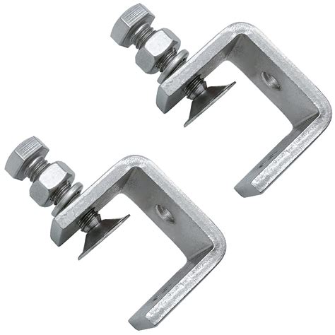 Buy OBPSFY 2PCS C-Clamp Heavy Duty Woodworking Clamp Set,304 Stainless ...