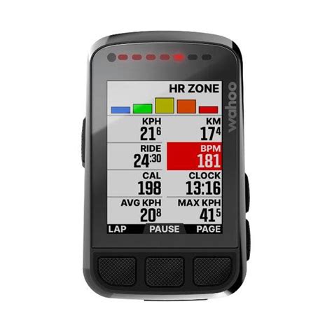 Wahoo Cycle Computer | Elemnt Bolt v2 Wireless GPS Bike Computer ...