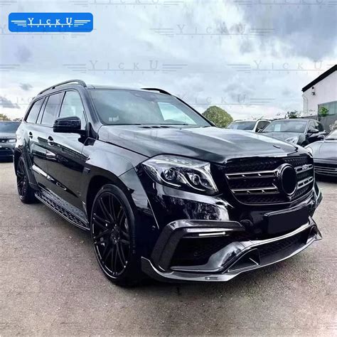 MERCEDES GLS W166 2016-2019 UPGRADE TO GLS BRABUS BODYKIT BUMPER | CAR ...