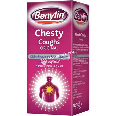 Benylin Cough Medicine Syrup - Original Formula - Rosscarbery Pharmacy