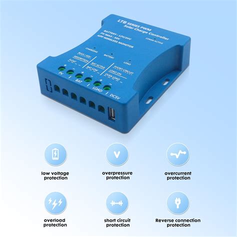 Taladad Solar Charge Controller, 12V/24V PWM Solar Panel India | Ubuy