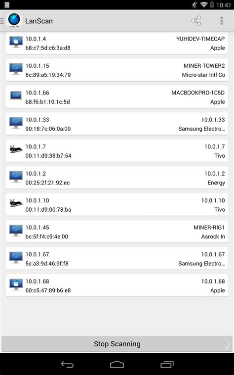 Image result for LanScan Features