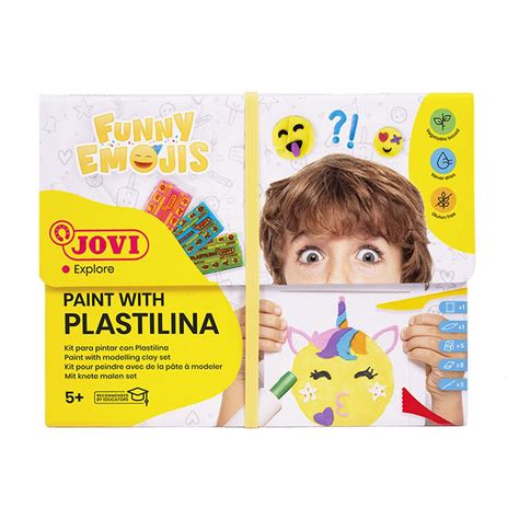 Jovi | Paint With Plastilina | Funny Emojis - SCOOBOO - Jovi
