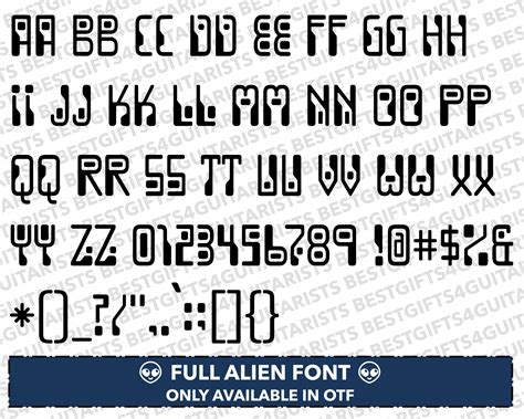 Image result for Alien Symbol Font