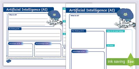 Artificial Intelligence (AI) Create Your Own Fact File - KS2