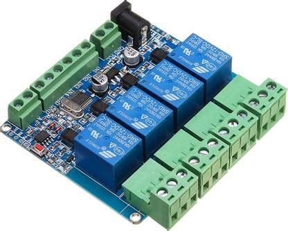 Electronic Spices 12V 4 Channel relay module programmable with opto ...