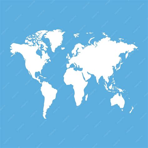 Vector World Map Blue 的图像结果