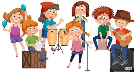 Image result for Kids Playing Instruments