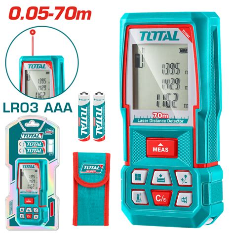 Total Digital Laser Distance Measurer – 70 Meters- TMT57026