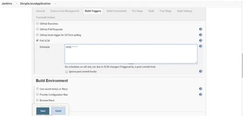 Jenkins Build Using Poll SCM 的图像结果