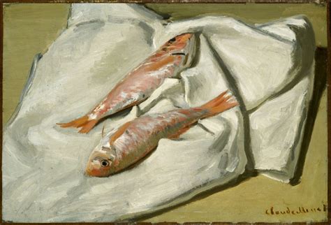 Claude Monet - Red Mullets 1869 - Posters by Claude Monet | Buy Posters ...